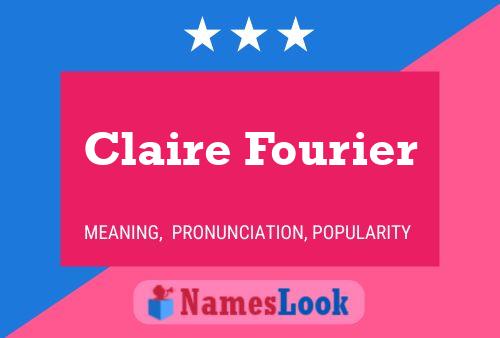 Poster del nome Claire Fourier