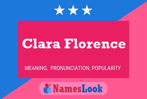 Poster del nome Clara Florence