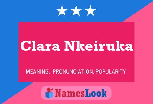 Poster del nome Clara Nkeiruka