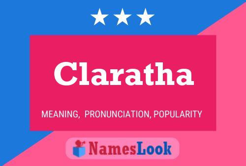 Poster del nome Claratha