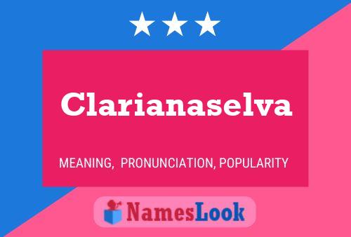 Poster del nome Clarianaselva