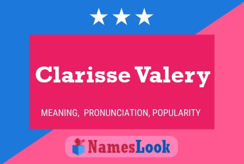 Poster del nome Clarisse Valery