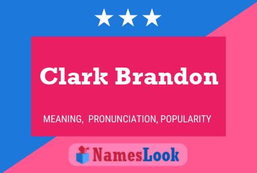 Poster del nome Clark Brandon