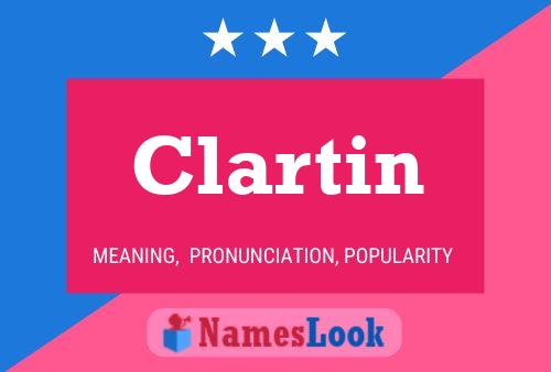 Poster del nome Clartin