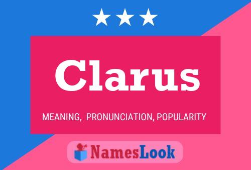 Poster del nome Clarus