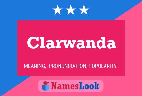 Poster del nome Clarwanda