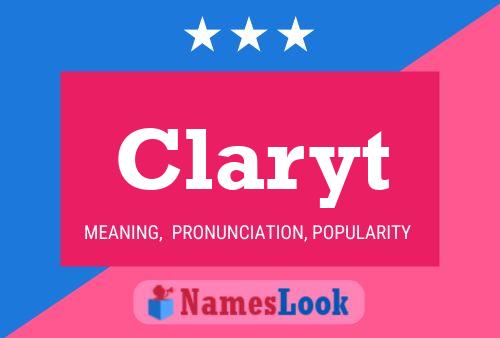 Poster del nome Claryt