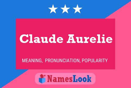 Poster del nome Claude Aurelie