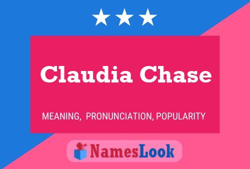 Poster del nome Claudia Chase