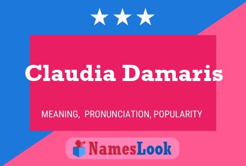 Poster del nome Claudia Damaris