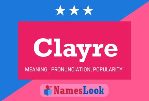 Poster del nome Clayre