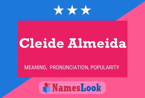 Poster del nome Cleide Almeida