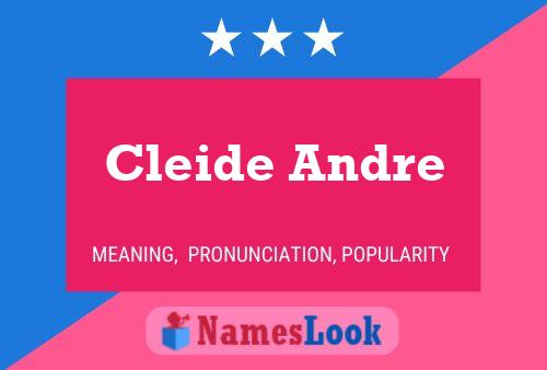 Poster del nome Cleide Andre