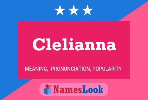 Poster del nome Clelianna