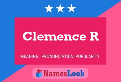 Poster del nome Clemence R