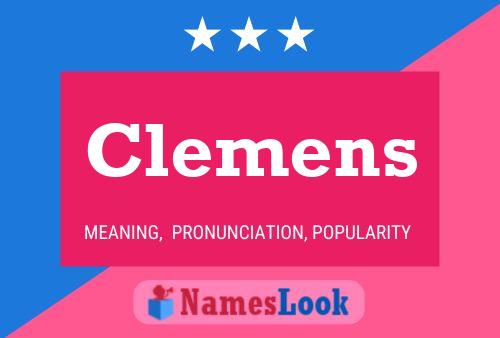 Poster del nome Clemens