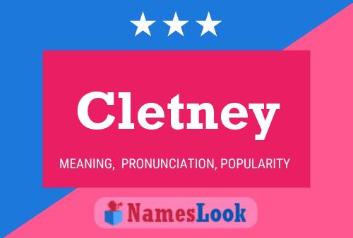 Poster del nome Cletney