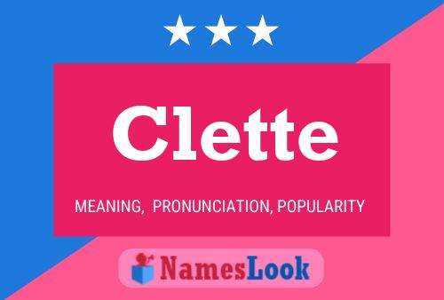 Poster del nome Clette