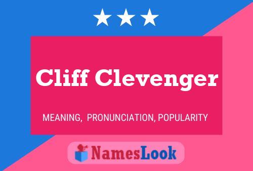 Poster del nome Cliff Clevenger