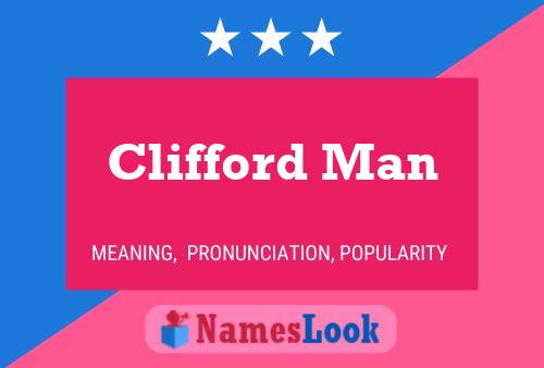 Poster del nome Clifford Man