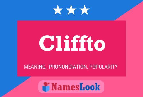 Poster del nome Cliffto