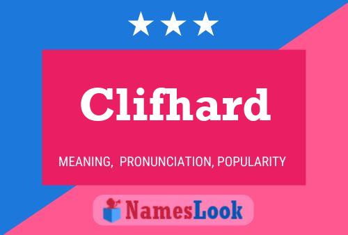 Poster del nome Clifhard