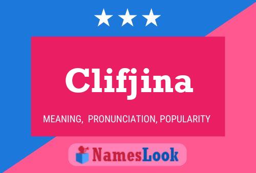 Poster del nome Clifjina