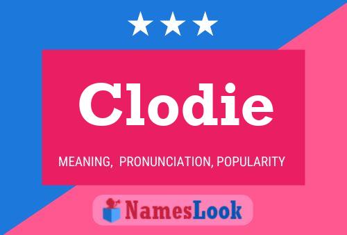 Poster del nome Clodie