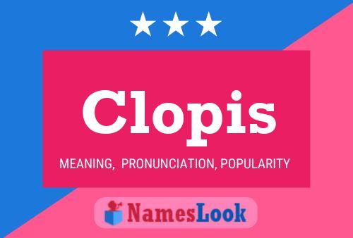 Poster del nome Clopis