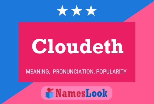 Poster del nome Cloudeth