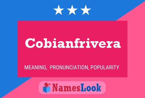 Poster del nome Cobianfrivera