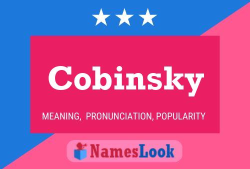 Poster del nome Cobinsky