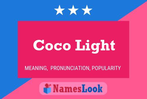 Poster del nome Coco Light