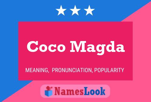 Poster del nome Coco Magda