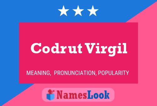 Poster del nome Codrut Virgil