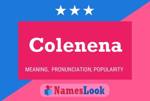 Poster del nome Colenena