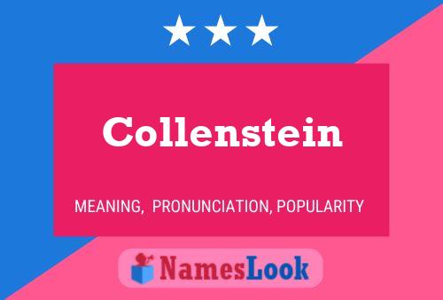 Poster del nome Collenstein