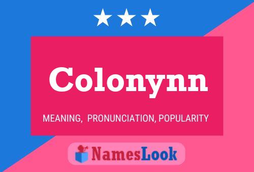 Poster del nome Colonynn