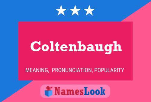 Poster del nome Coltenbaugh