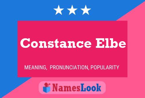 Poster del nome Constance Elbe