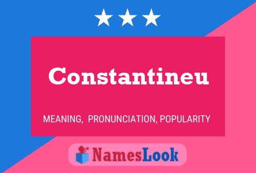 Poster del nome Constantineu