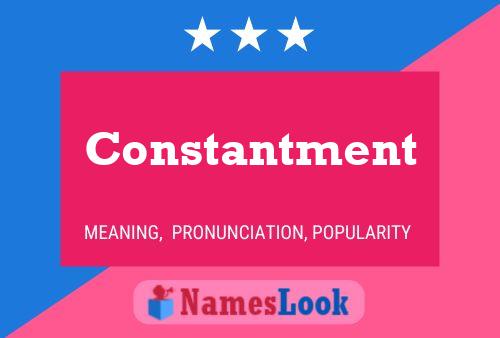 Poster del nome Constantment