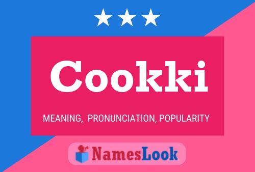 Poster del nome Cookki