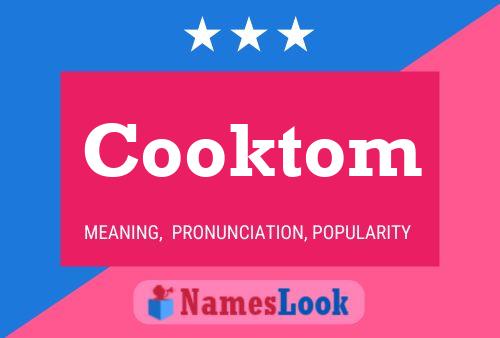 Poster del nome Cooktom