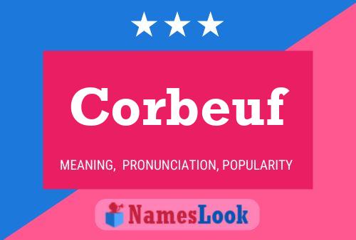 Poster del nome Corbeuf