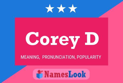 Poster del nome Corey D