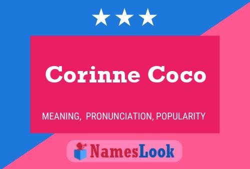 Poster del nome Corinne Coco