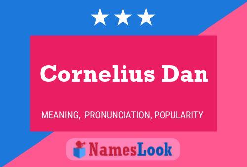 Poster del nome Cornelius Dan