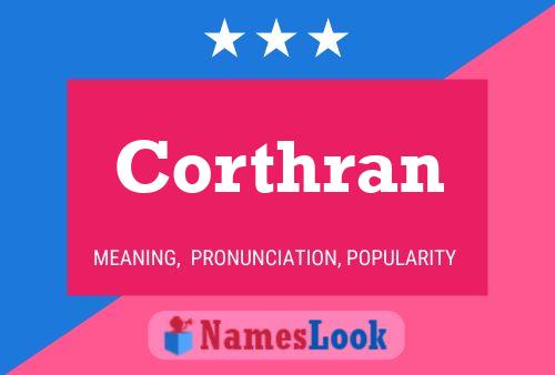 Poster del nome Corthran