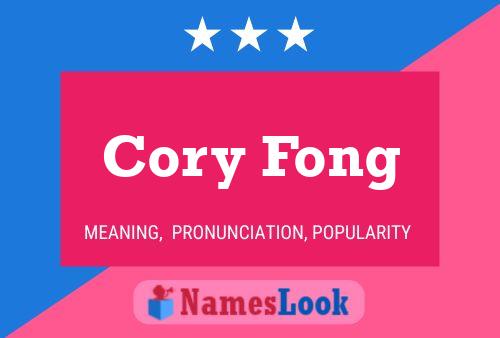 Poster del nome Cory Fong